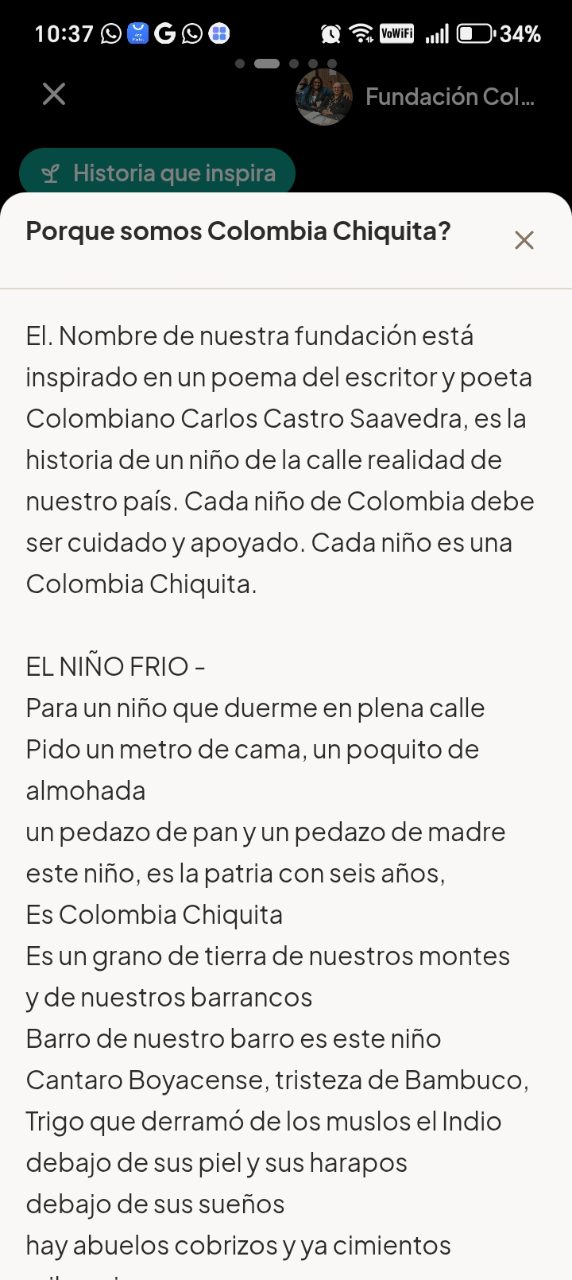 La razón por la que somos Colombia Chiquita